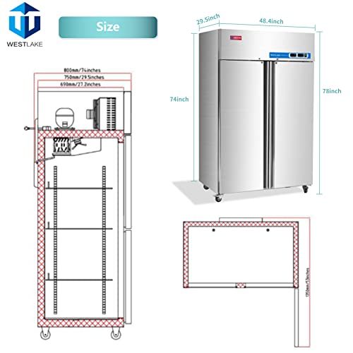 Commercial Refrigerator and Freezer