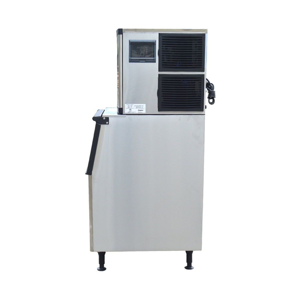 350 lb. Air Cooled Cube Ice Maker with Bin 230 lb.