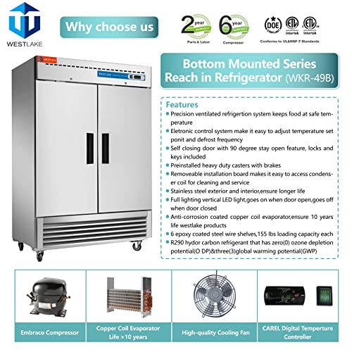 WESTLAKE Commercial Refrigerator, 54