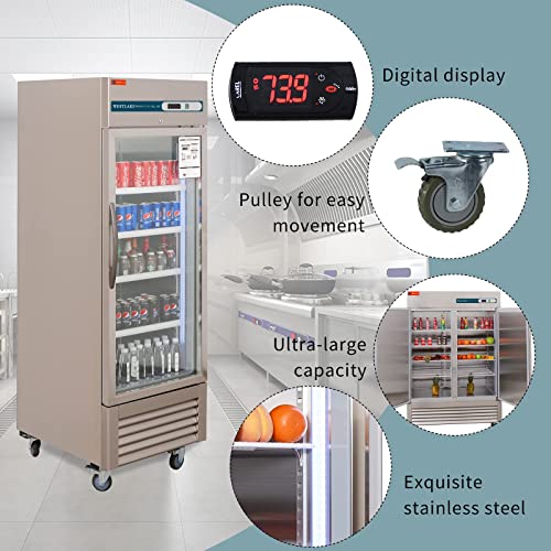 Commercial Refrigerator 1 Glass Door, WESTLAKE 27