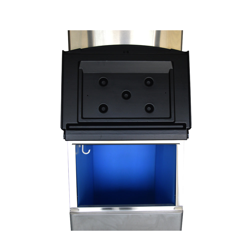 350 lb. Air Cooled Cube Ice Maker with Bin 308 lb.