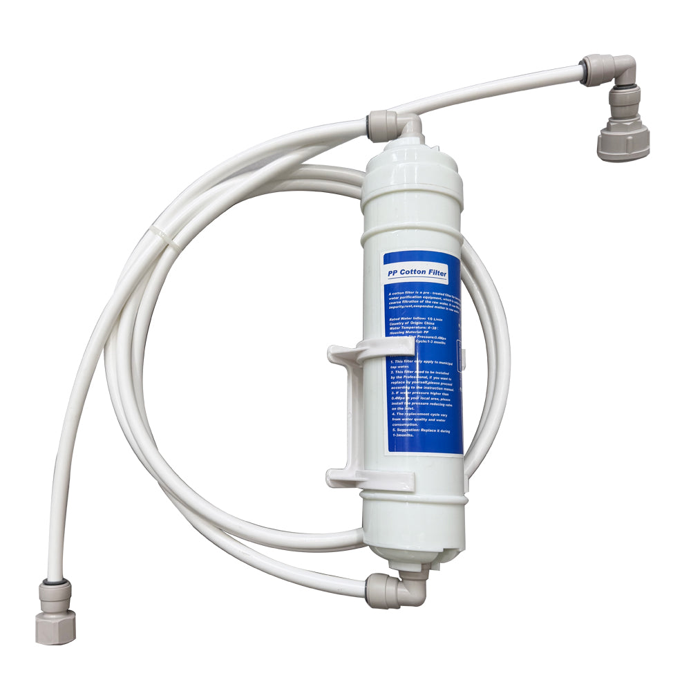Inlet Hose with Filter for Commercial Ice Maker