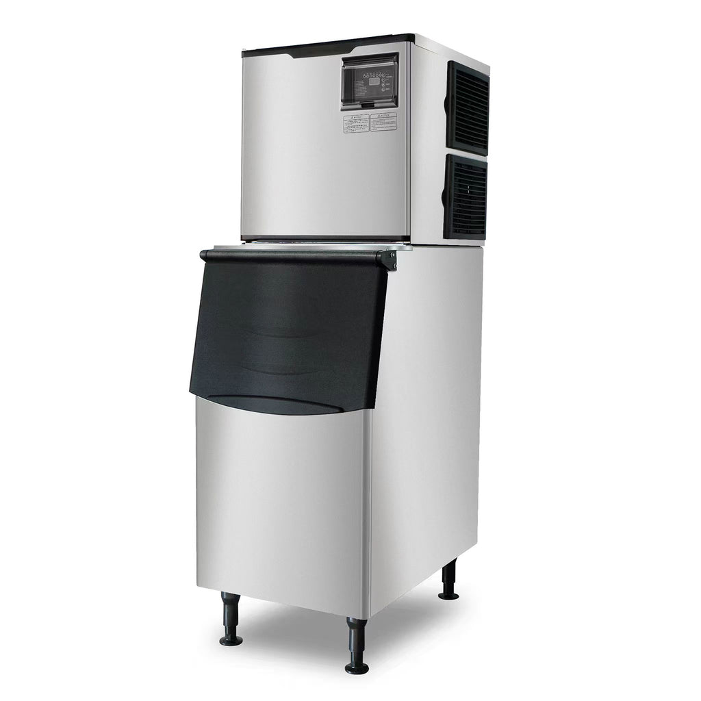 350 lb. Air Cooled Cube Ice Maker with Bin 308 lb.