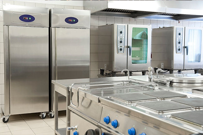 WESTLAKE Commercial Refrigerator Freezer Combo, 48 W 2 door Solid Rea –  Westlake Kitchen