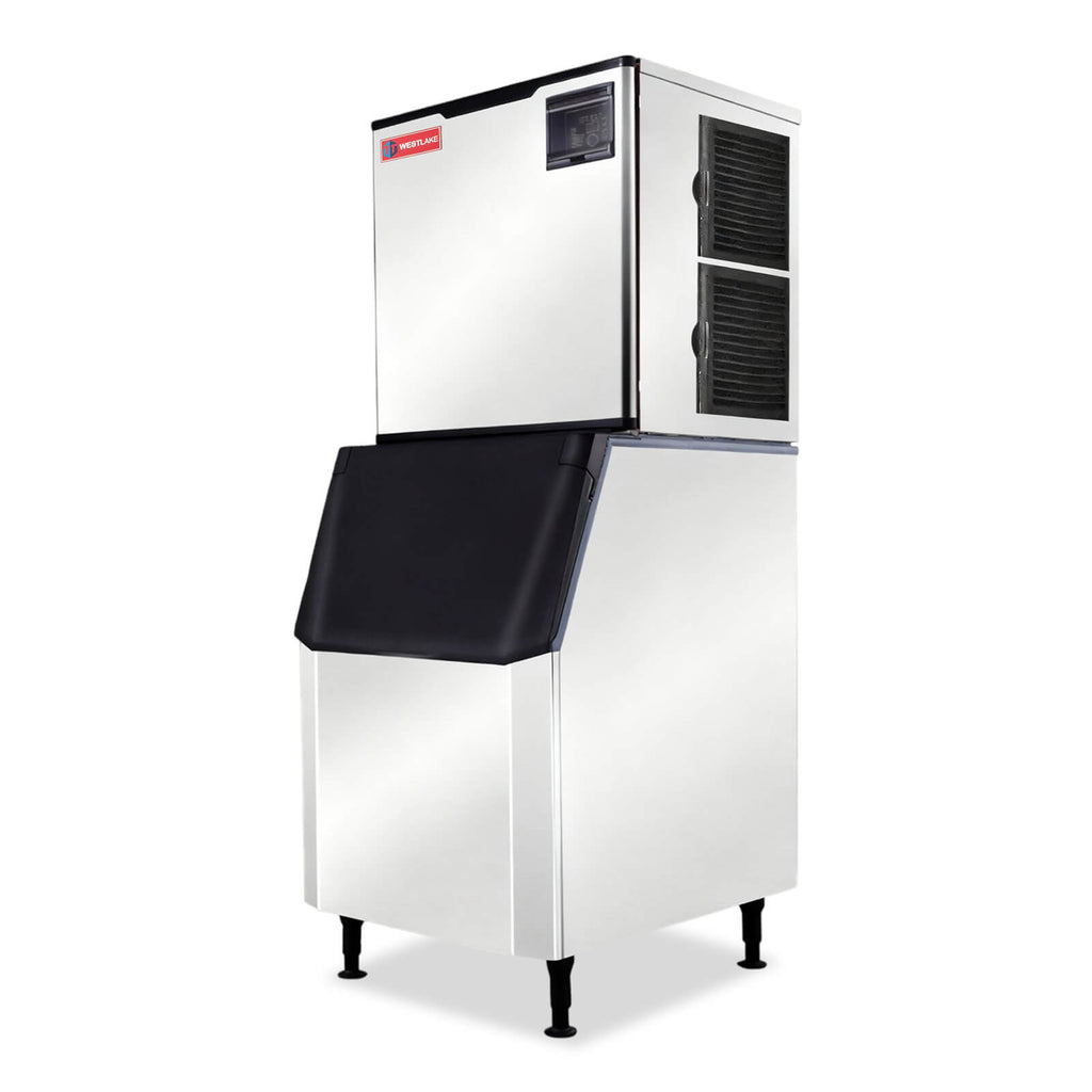 1000 lb. Air Cooled Cube Ice Maker with Bin 440 lb.