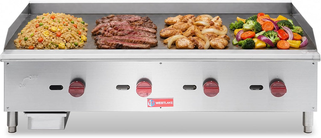 WESTLAKE Commercial Gas Griddle 48