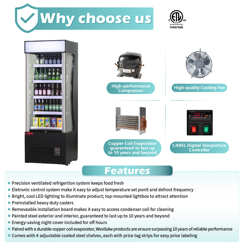WESTLAKE Commercial Open Air Merchandiser 28