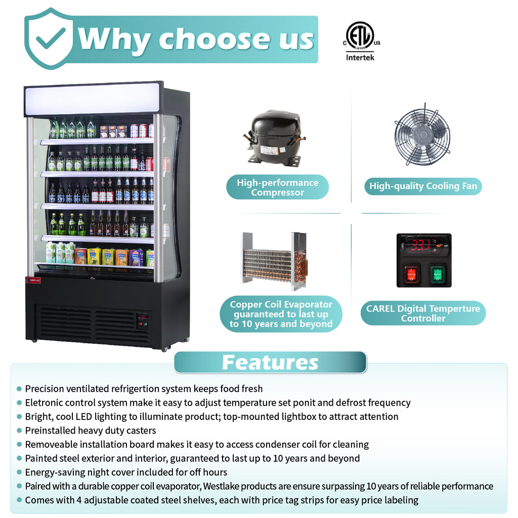 WESTLAKE Commercial Open Air Merchandiser 46
