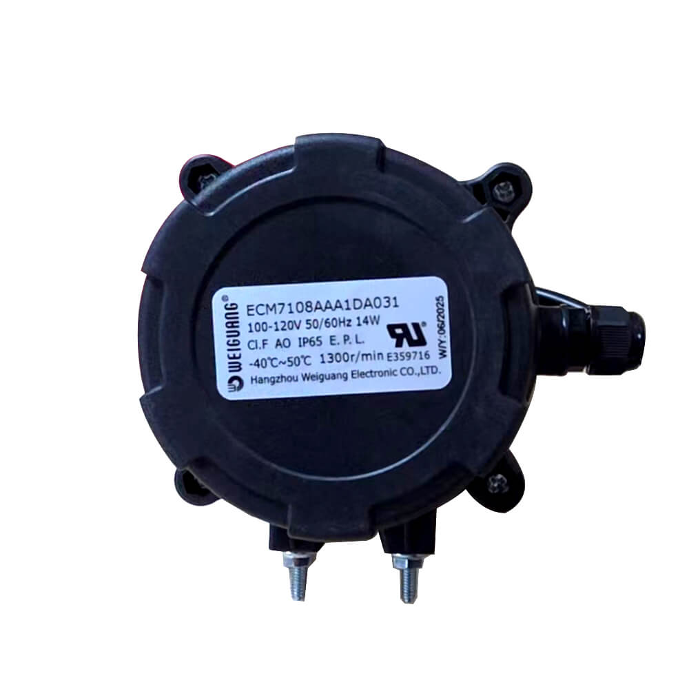 EMC7108 Evaporator and Condenser Fan Motor