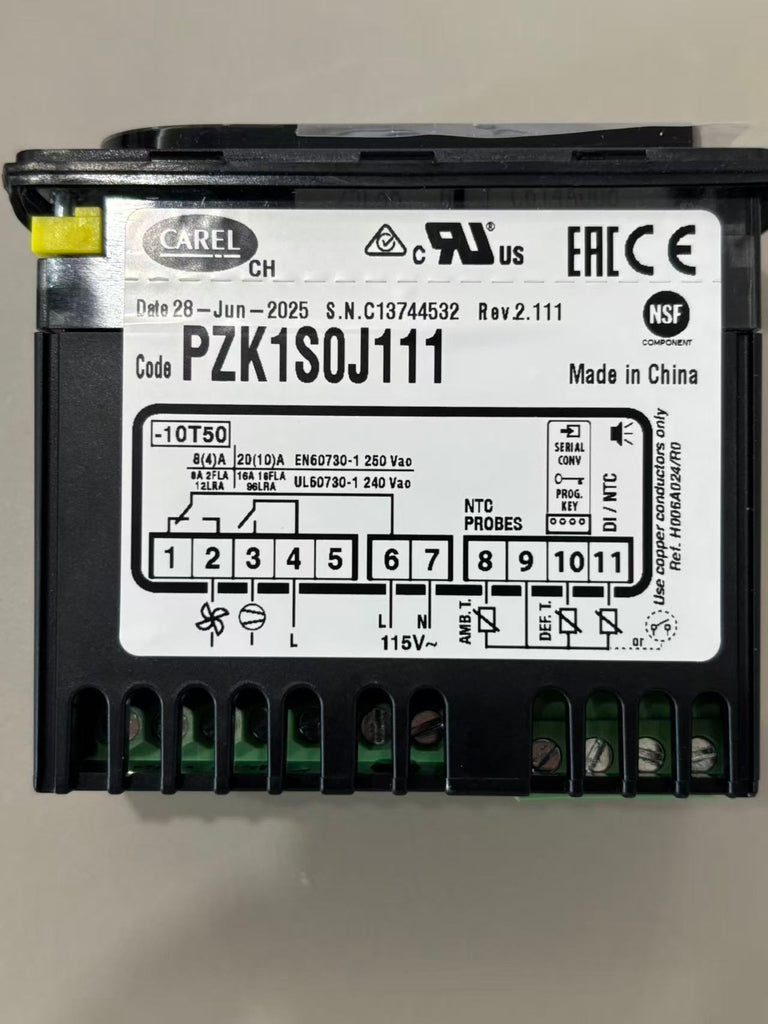 Temperature Controller for Cooling and Salad Work table