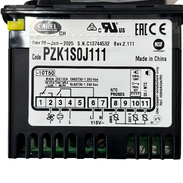 Temperature Controller for Cooling and Salad Work table