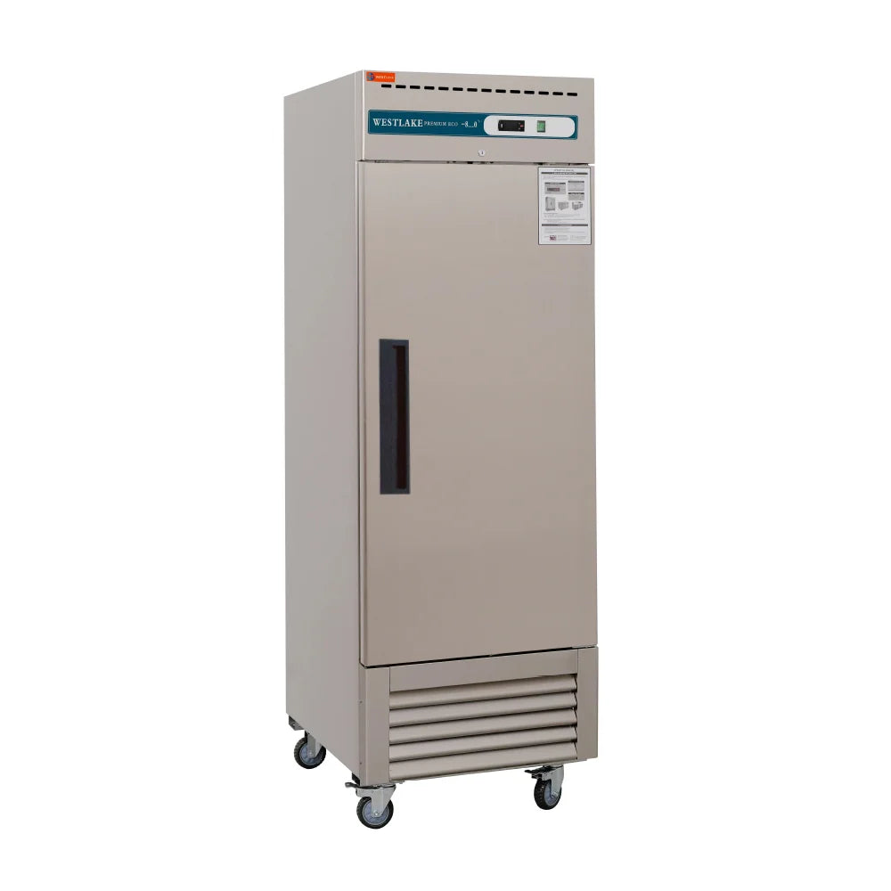 Commercial Reach in Freezer, 23 Cu.ft Stainless Steel Reach in