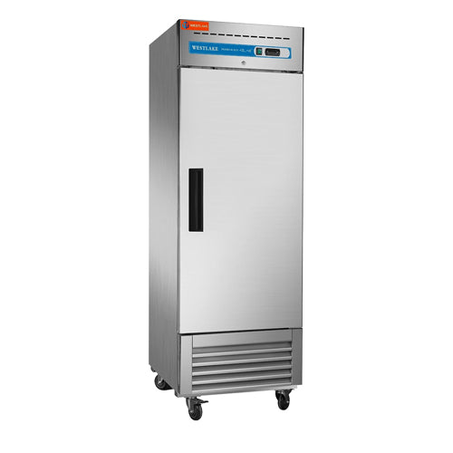 Commercial Refrigerator, Cooler, Fridge Reach-In Solid Door for Restaurant, Bar, Shop, etc