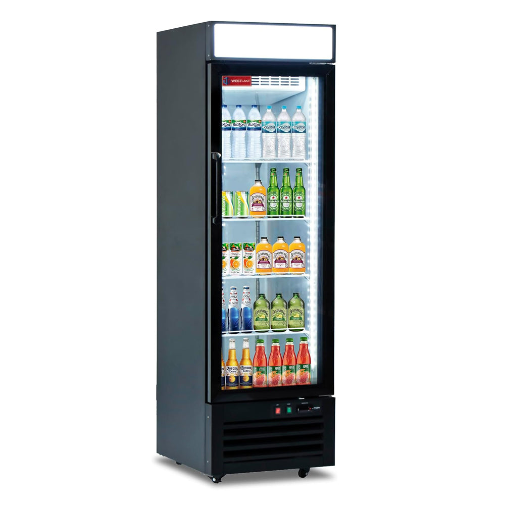 Commercial Refrigerator 1 Glass Door, WESTLAKE 24