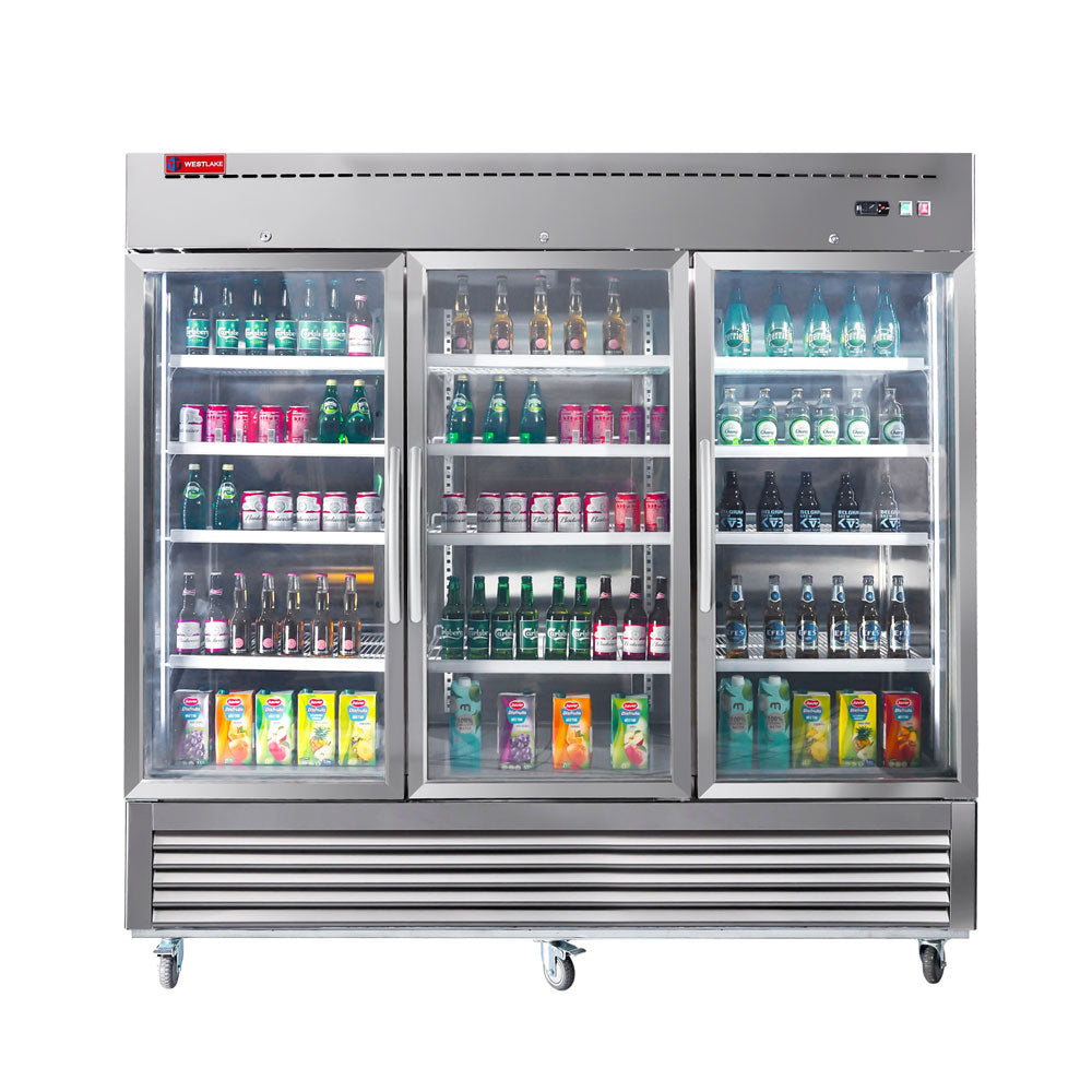 Commercial Glass Door Fridge, Merchandiser Refrigerator & Display Cooler