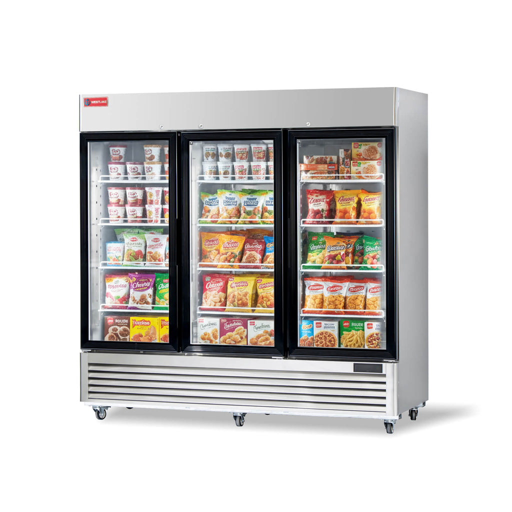 Commercial Freezer 3 Glass Door, WESTLAKE 83